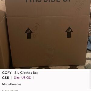 Mystery Clothing Box S-L
